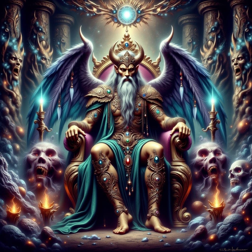 Dwarf King Rules the Underworld in Tolkien-Inspired Baroque ...