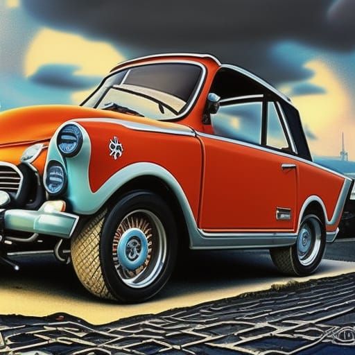 Trabant 601 Monster Truck Cover Art