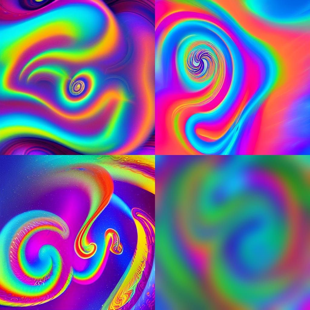 Cosmic Swirling Wind: Holographic Mixed Media