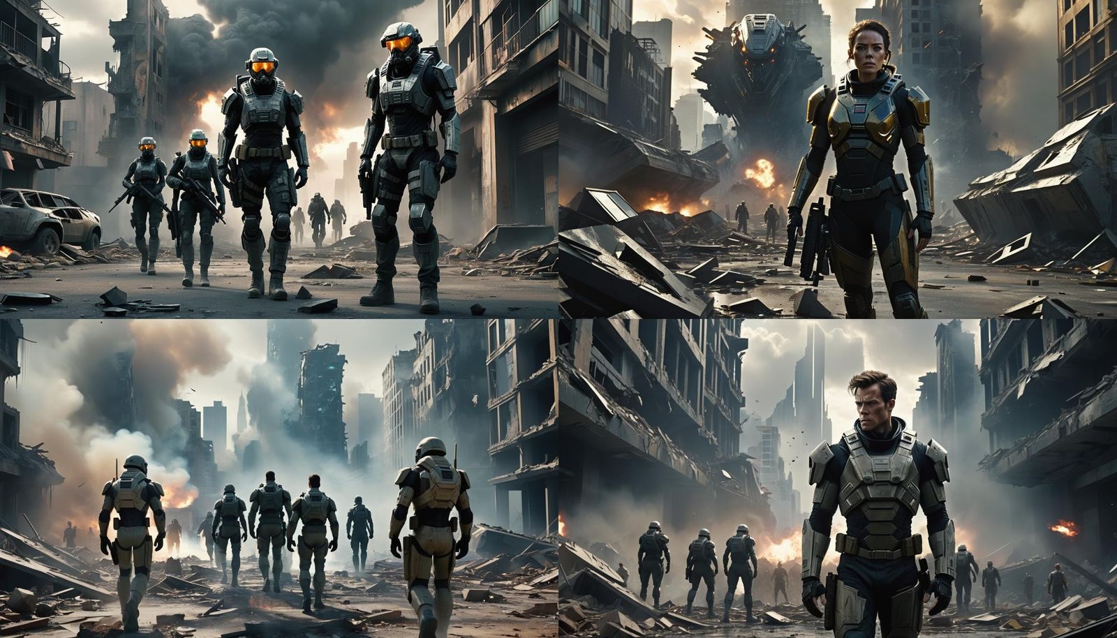 Post-Apocalyptic Triumph: Humanity's Resilience in Ruins