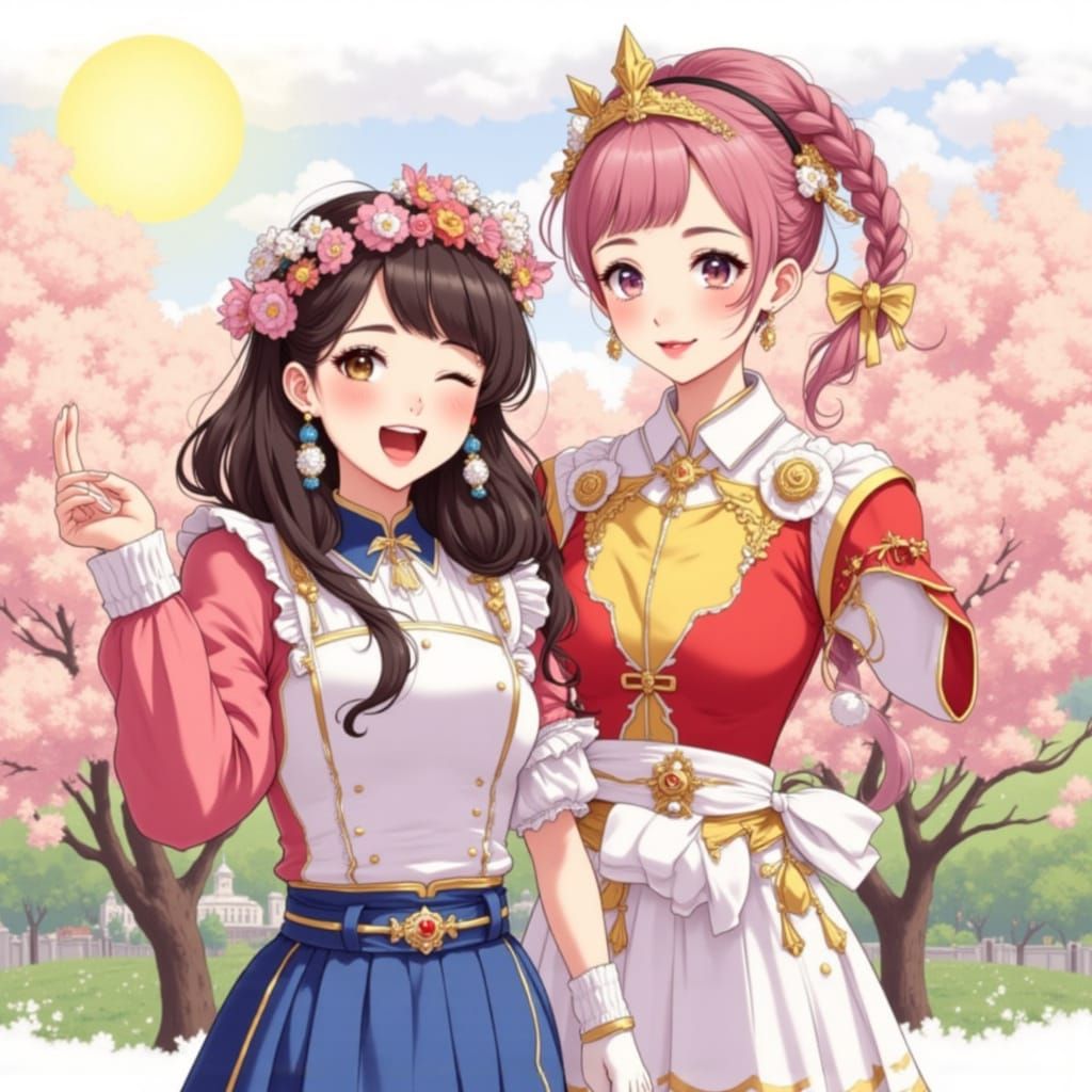 Cute Cartoon Characters Asking A Question