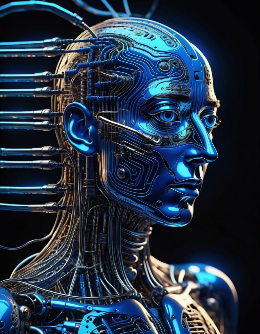 When an AI finally takes off it's skin, this is what you fin...