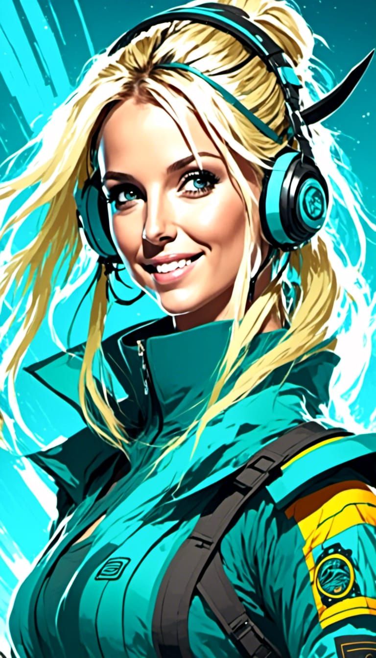 Britney Spears as Avatar-Style Bender