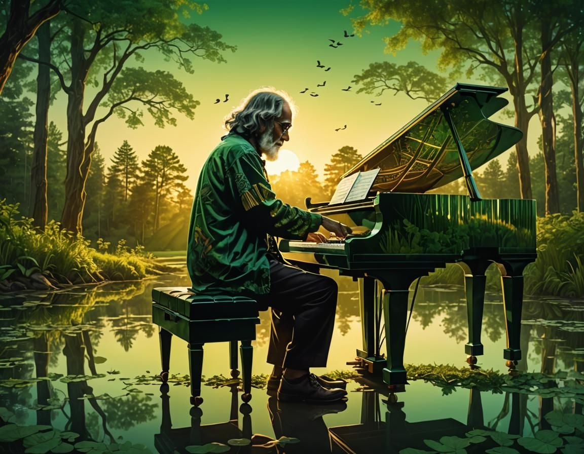 Piano in Nature