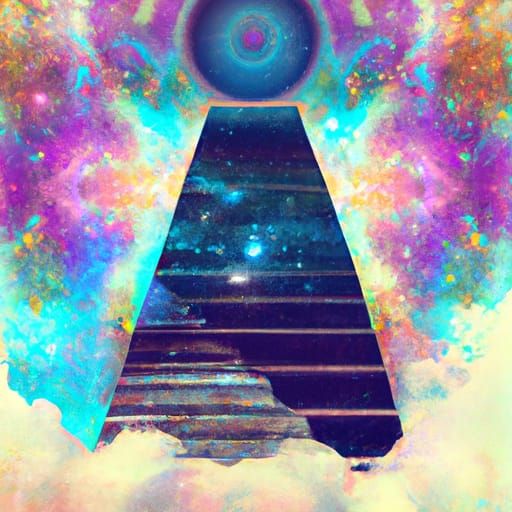 Celestial Staircase to Another Dimension: Holographic Illust...