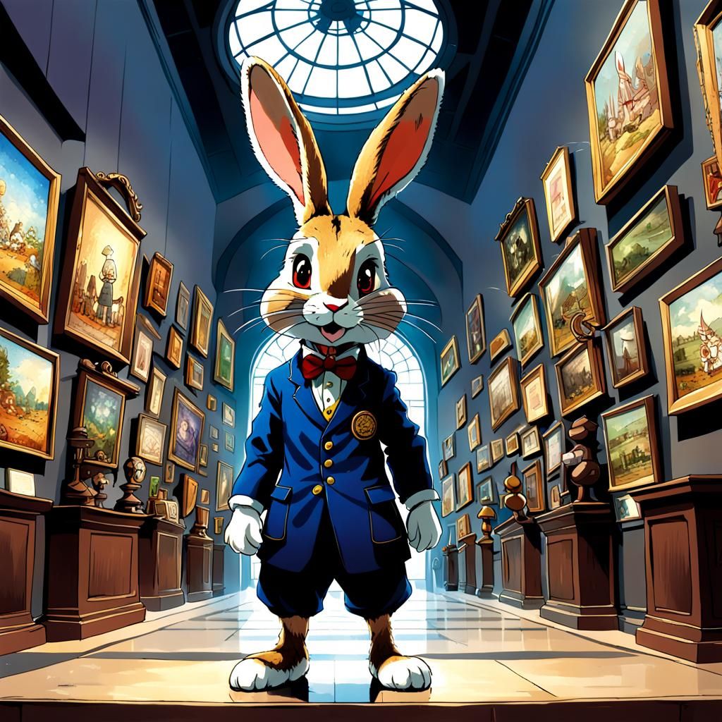 Br'er Rabbit's Anime Museum Visit