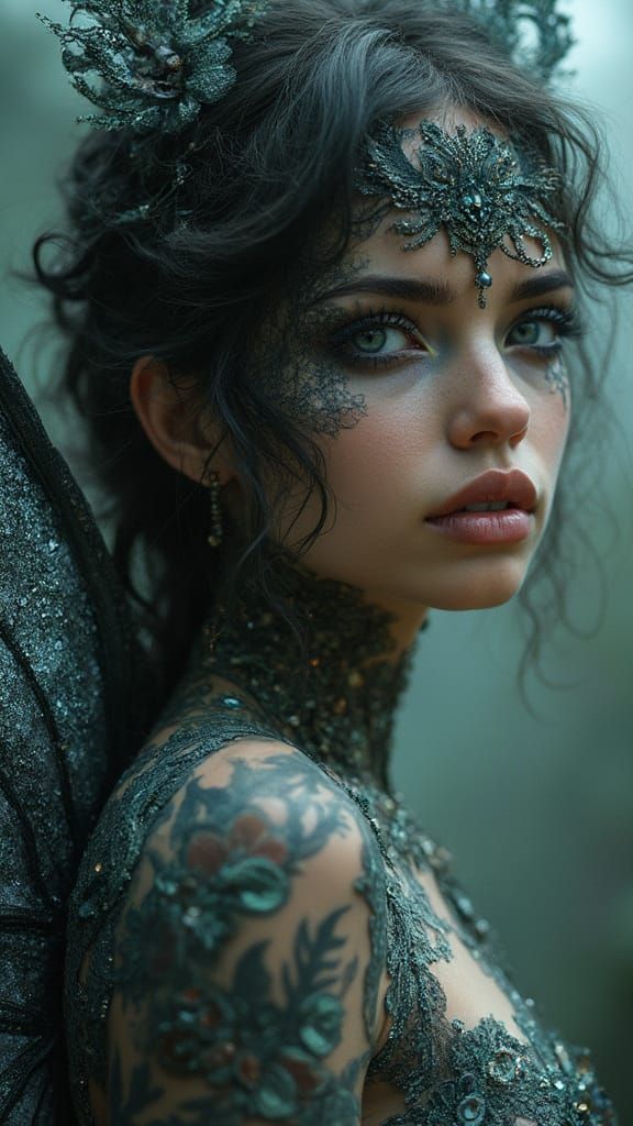 Fairy Goddess of Nebulae in Breathtaking 35mm Photograph