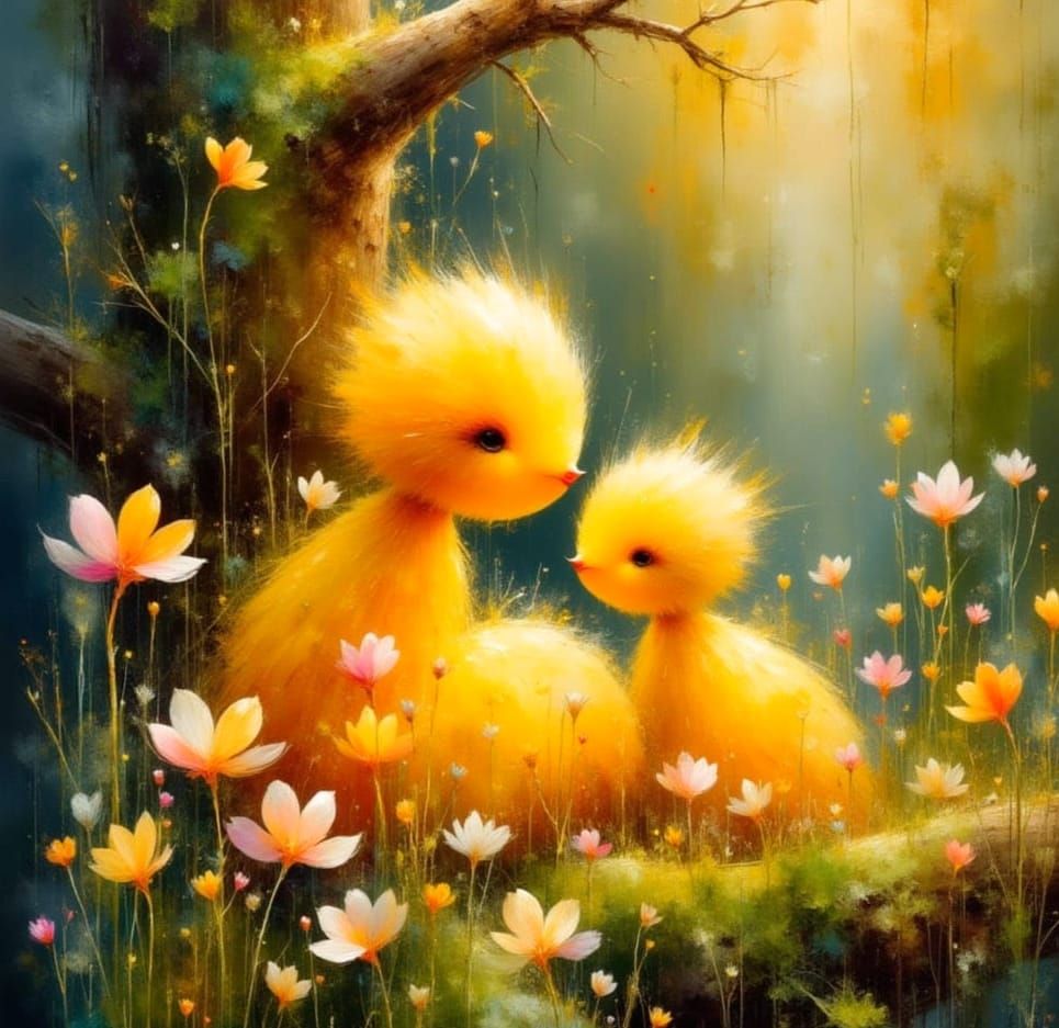 Ethereal Whimsy in Watercolour Woods