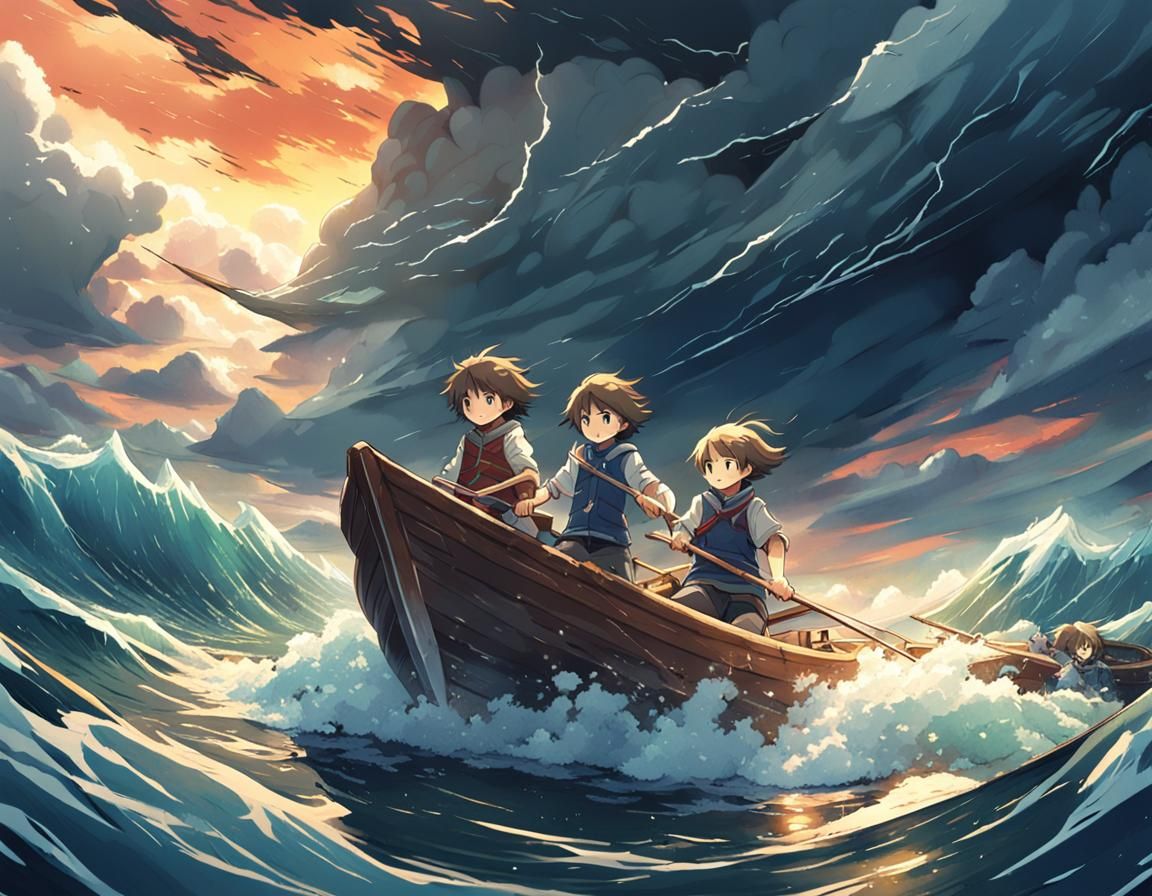 Anime Siblings Sail to Epic Island