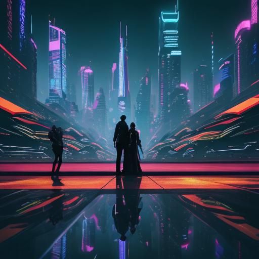 Global Unity in Futuristic Cityscape: A Cinematic Vision