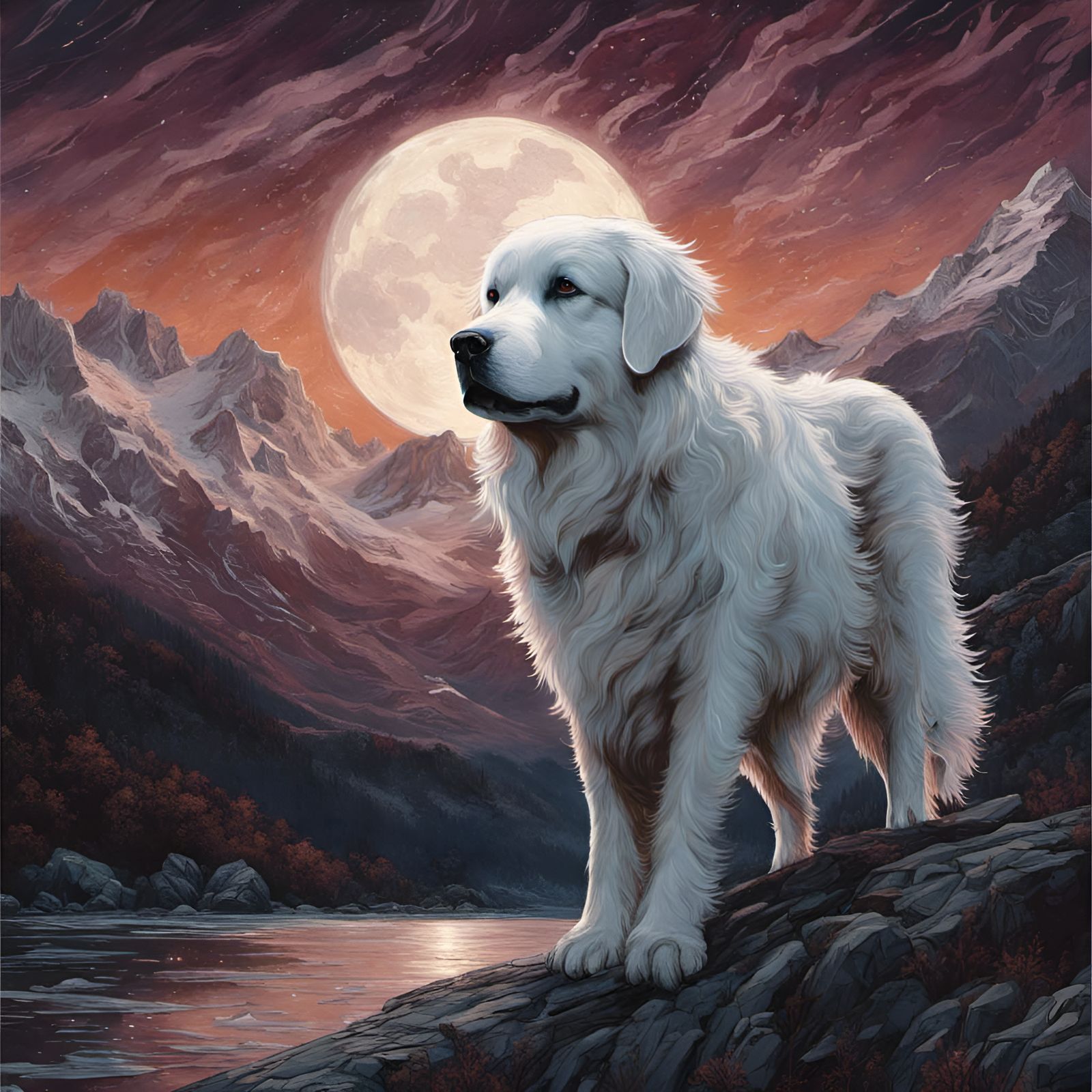 Pyrenean Mountain #1ap, Masterplayer