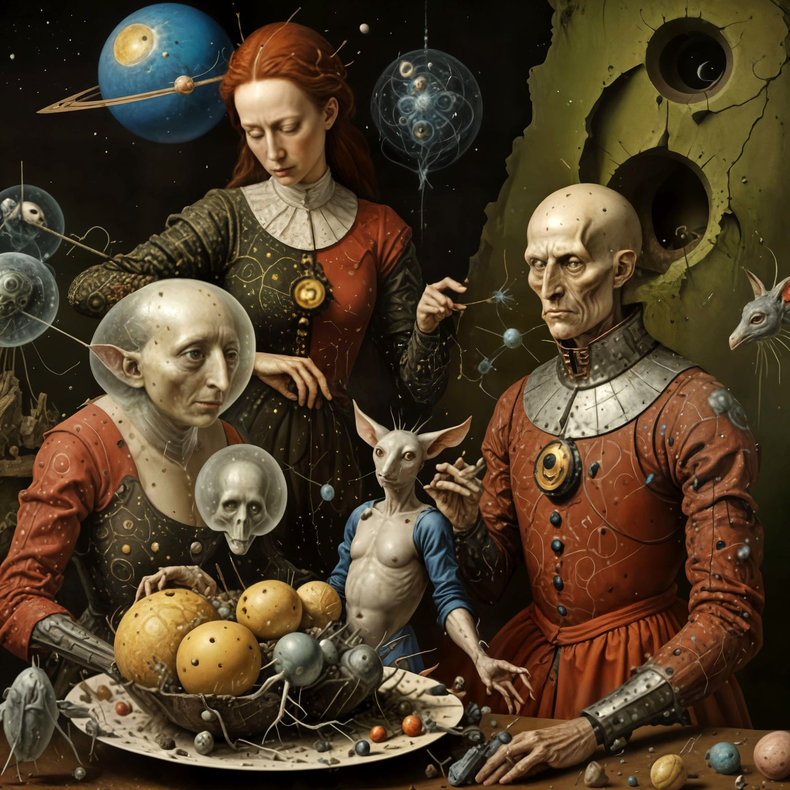 He's always grumpy when she shows him something that he did not know, but maybe should have...