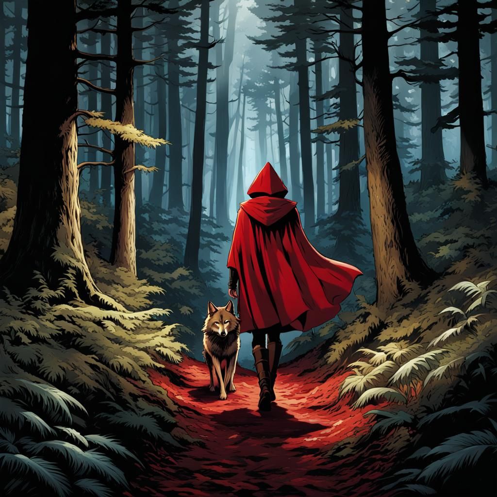 Song Lyrics - Hey there Little Red Riding Hood