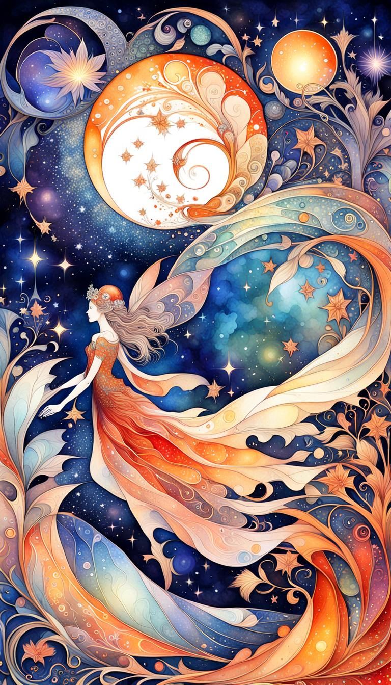 Cosmic Fairy Wallpaper...