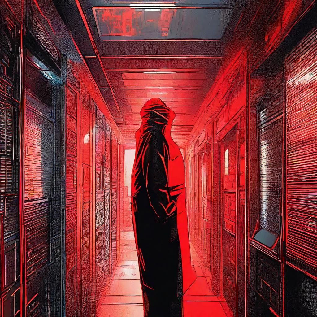 Area 51 Agent in Sci-Fi Bunker