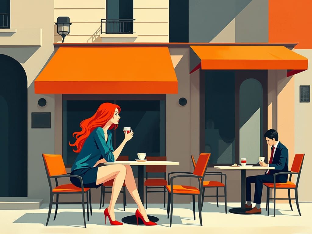 Geometric Forms in Vibrant Colors