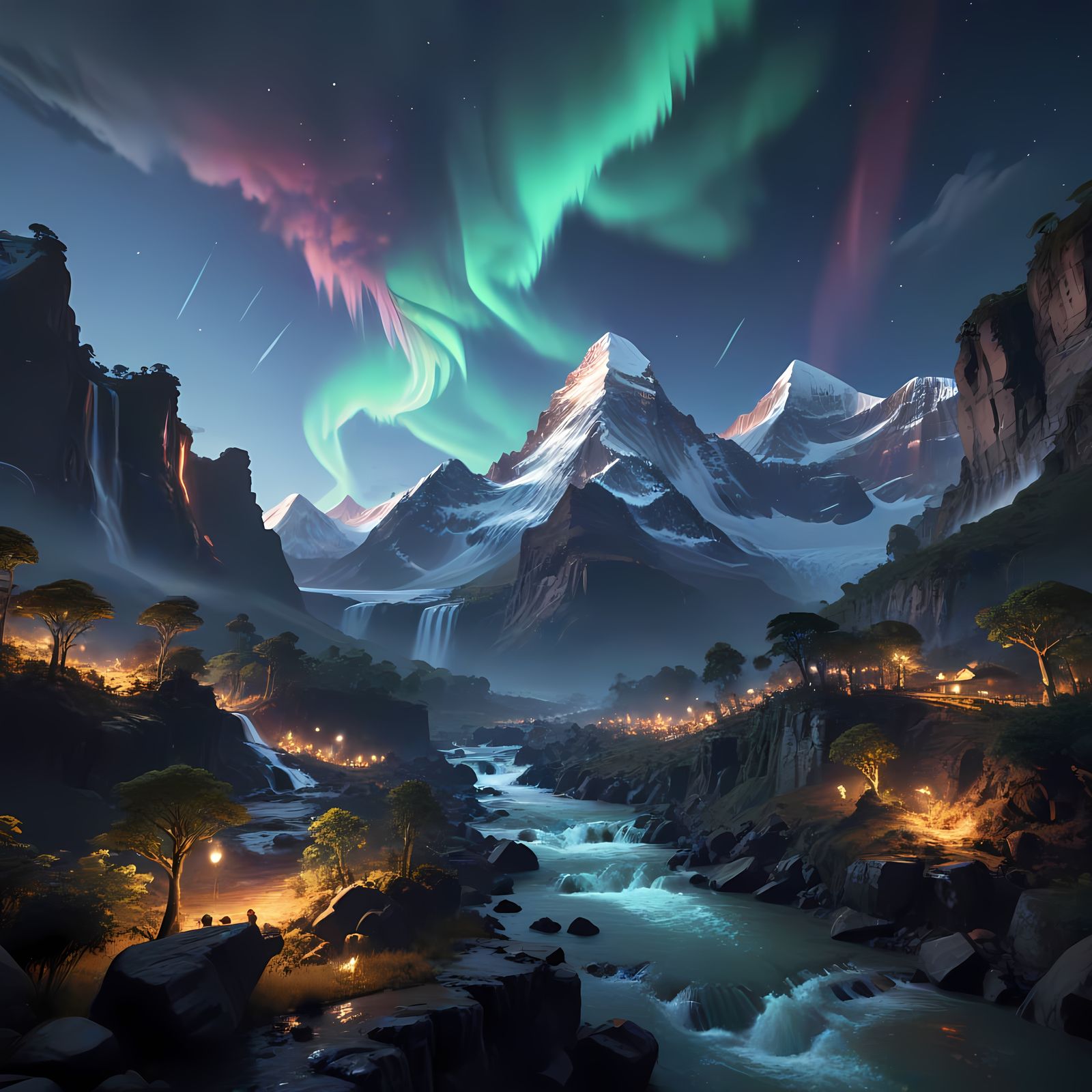 Stunning Earth Wonders in Epic 3D Cinematic Style
