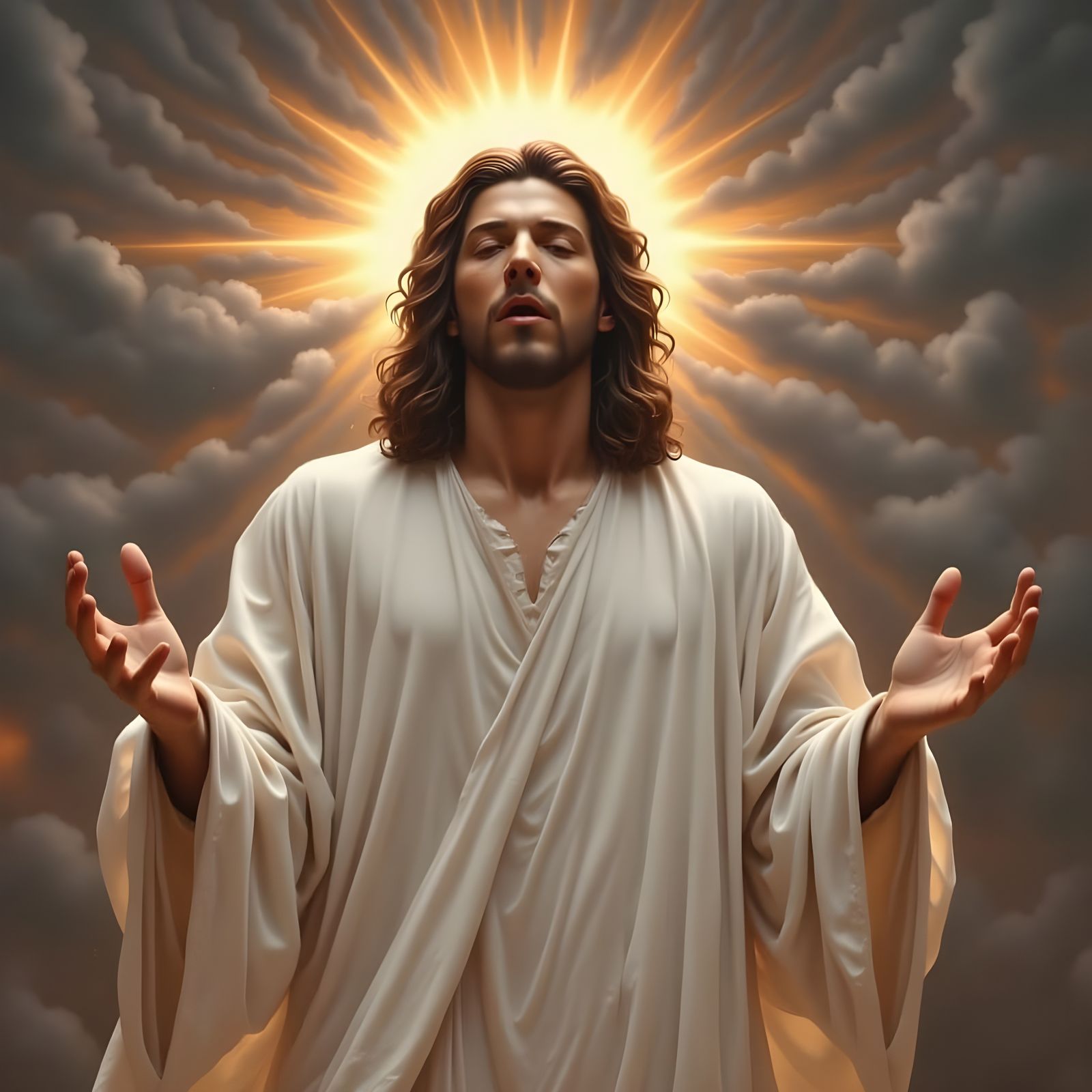 The LORD's Voice Divides Flames of Fire