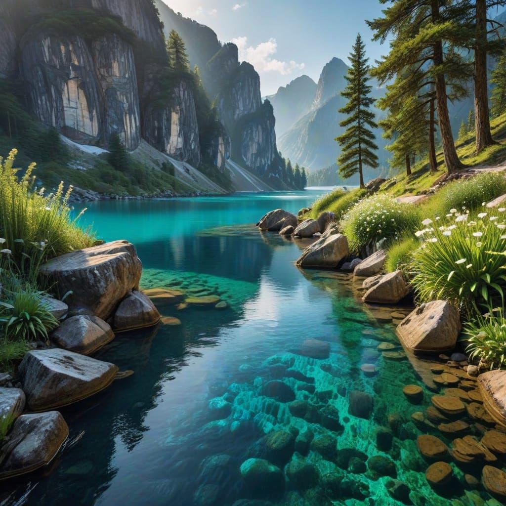 Gorgeous Water Landscape