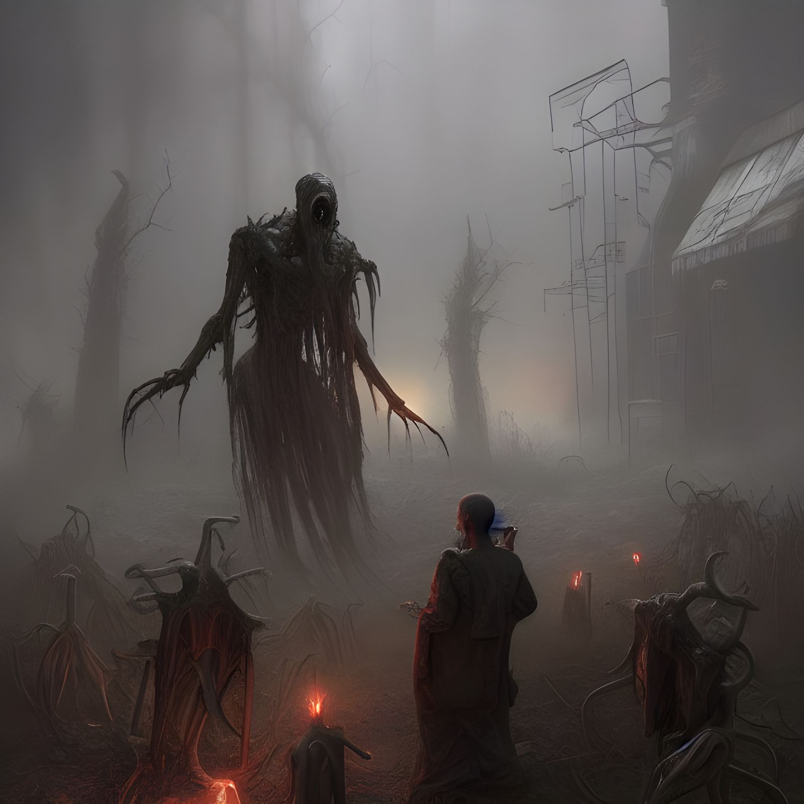 Post-Apocalyptic World Ruined by Elder God