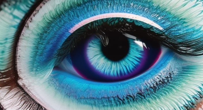 Ocean Wave Eye Crying Tears