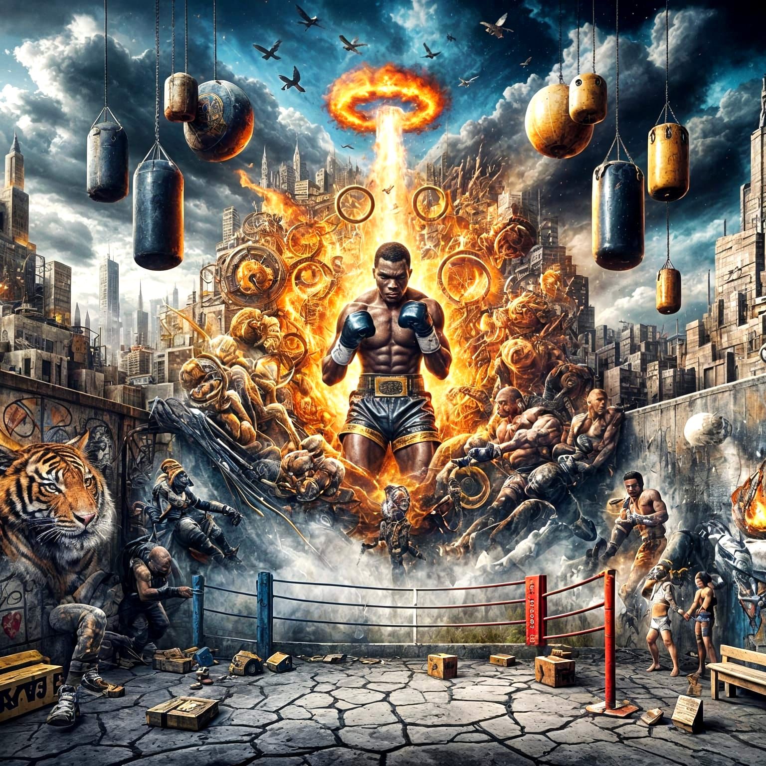 Raging City Tribute to the Fighting Spirit