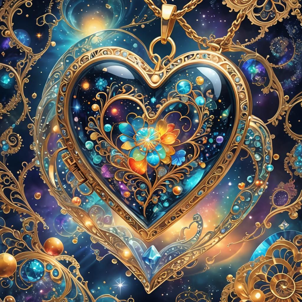Magical Heart Locket