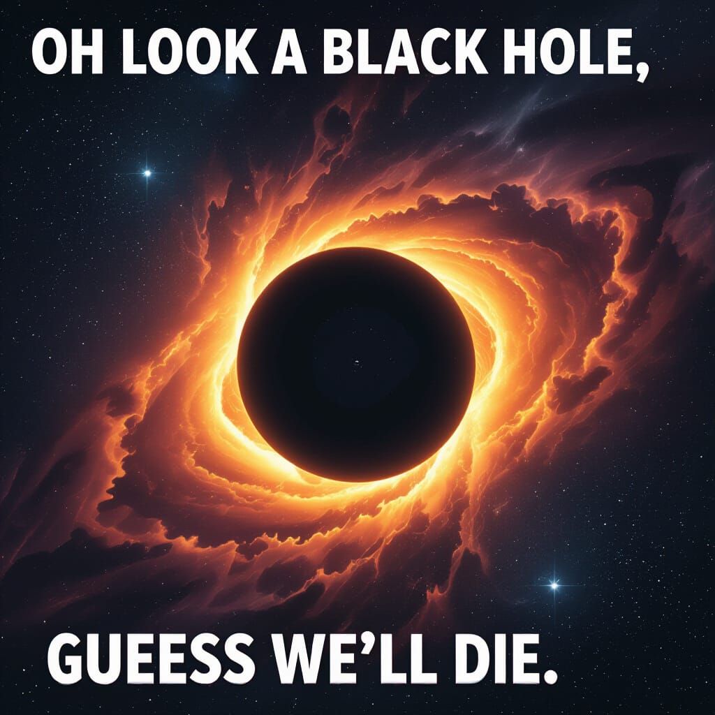 Black Hole Simulation: An AI's Interpretation