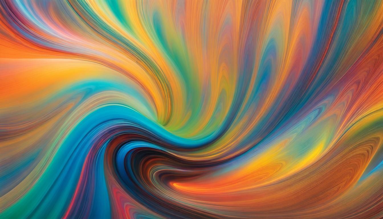 Iridescent Pastel Stars Born from Oil Paint