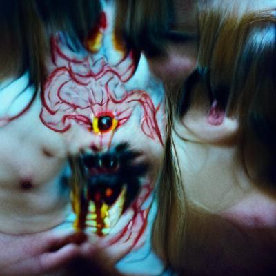 AI Generated Image From Empty Prompt