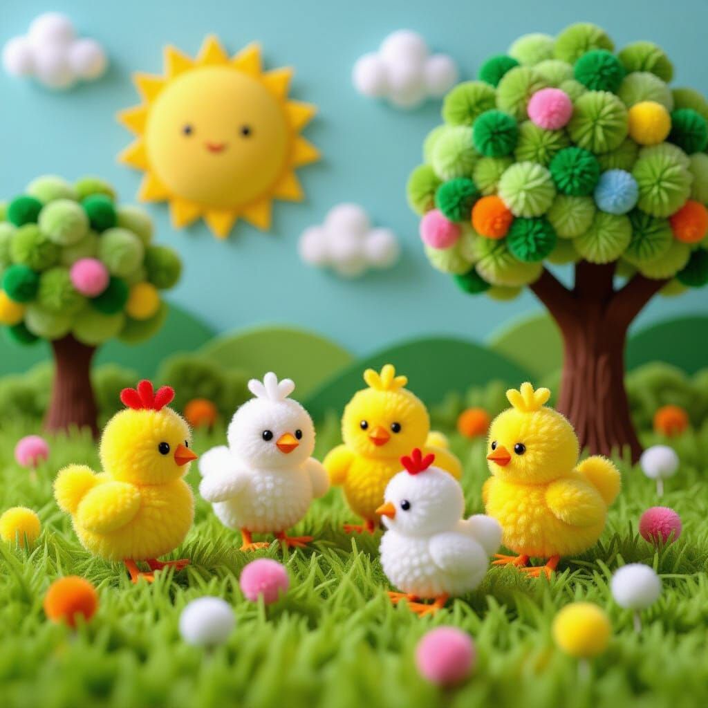 QUEST: Pom Pom Pop  - Chicks