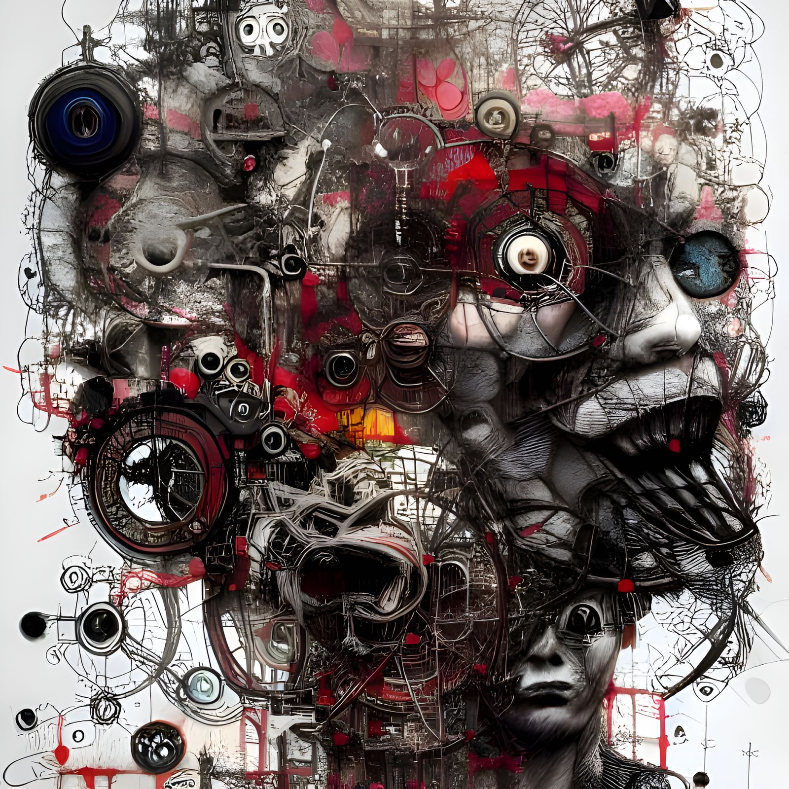 Surreal Minds Destroyed by Hallucinatory Madness