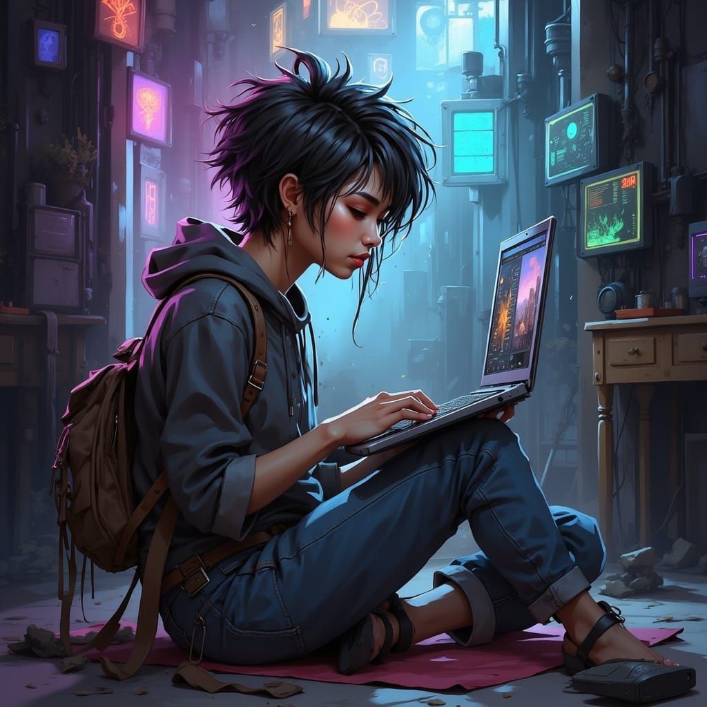 ed cowboy bebop all grown up <lora:DWC Flux:1.0>