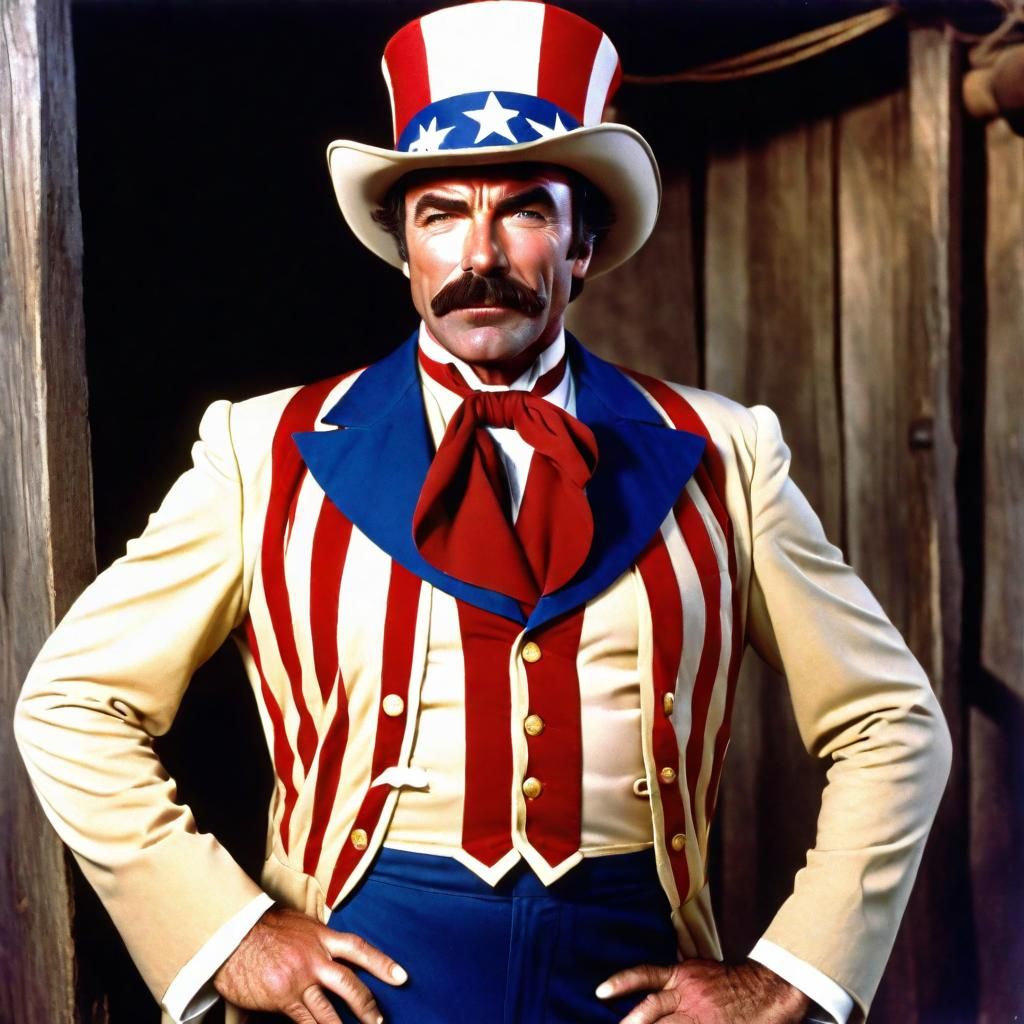 Tom Selleck As Uncle Sam