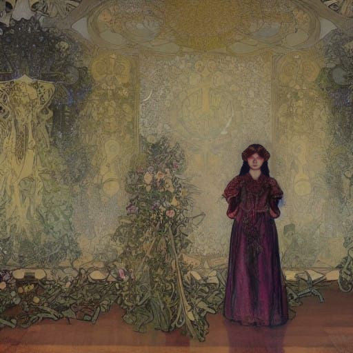 She was but a shadow of her former self