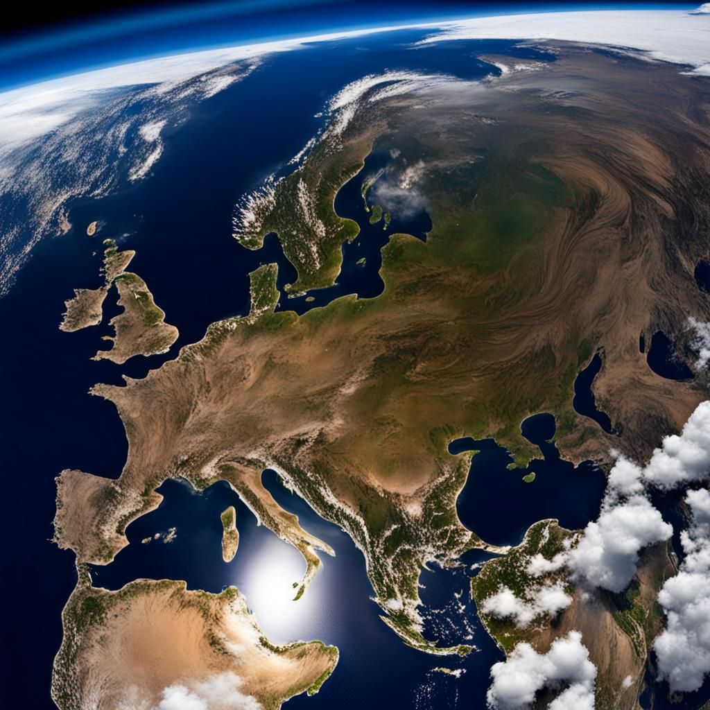 Earth from Space: A Stunning Planetary View