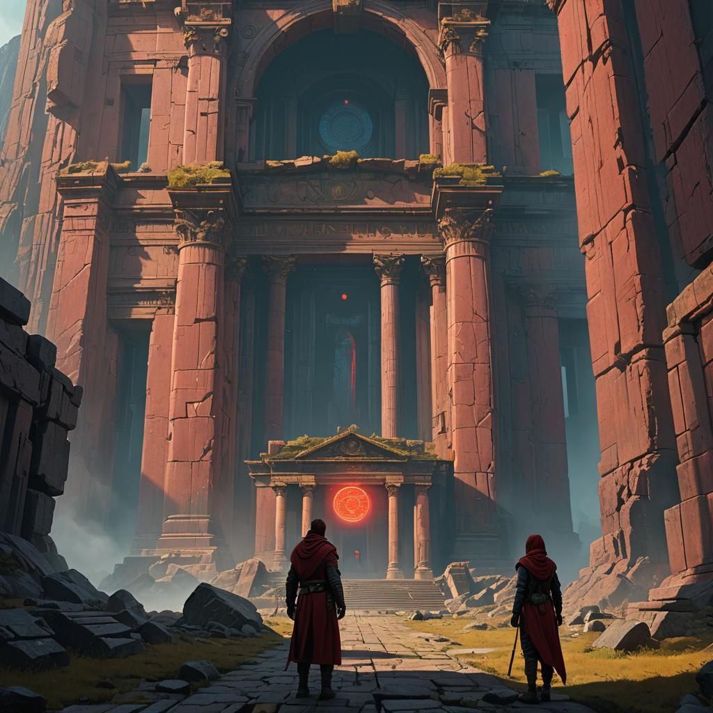 Temple of Eris: Cinematic Digital Matte Painting