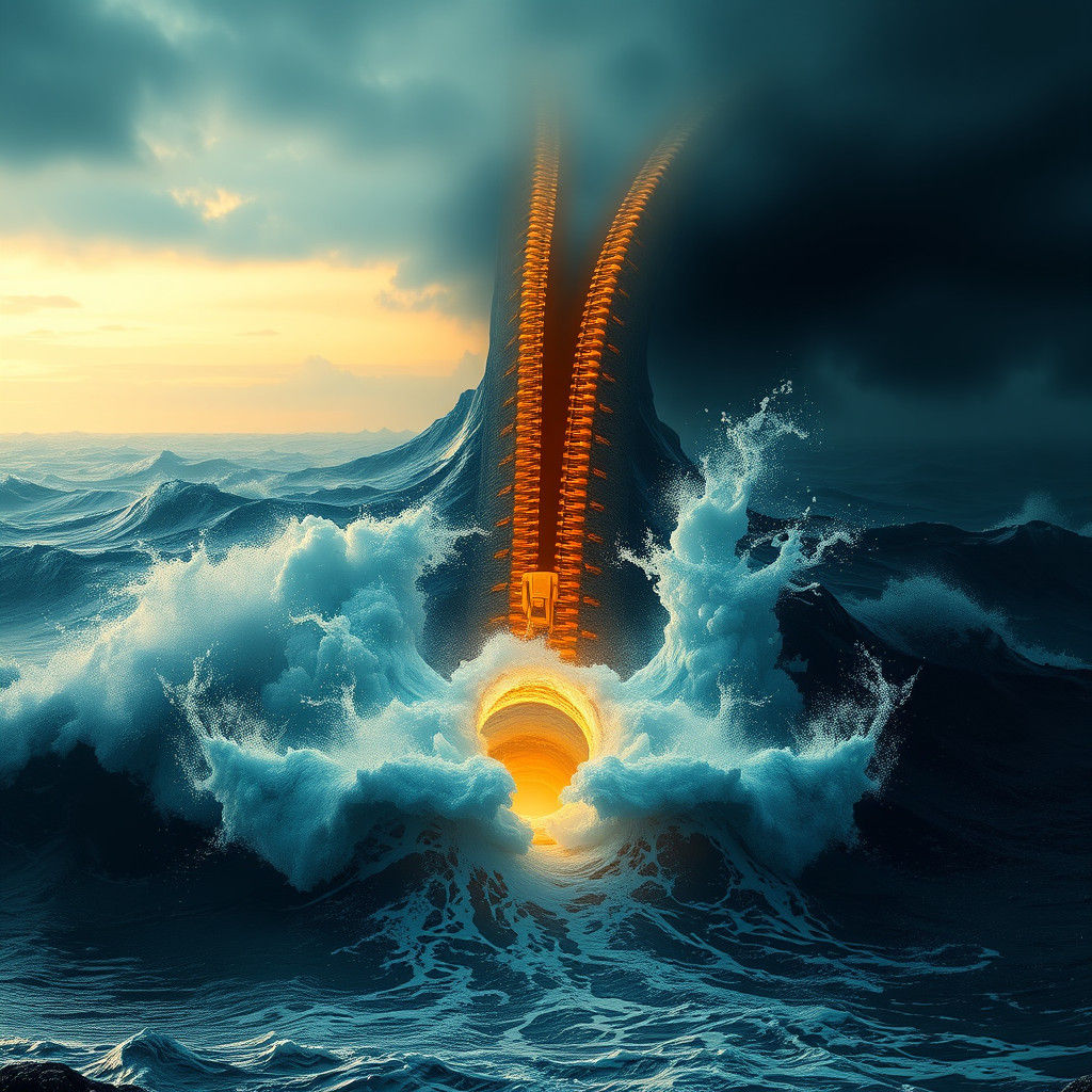 Spectacular Zipper Opens Day and Night