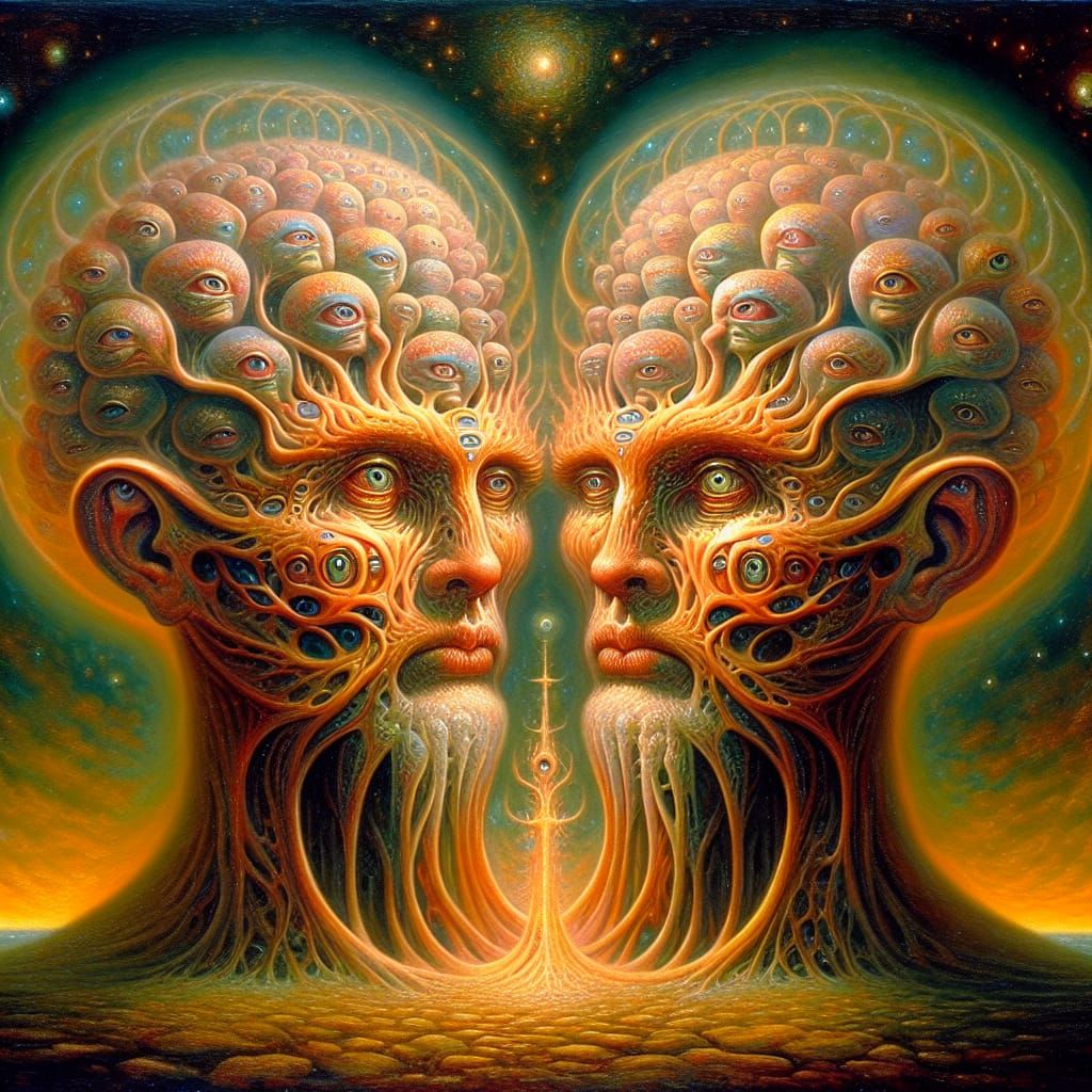 Enigmatic Cosmic Entity with Duality and Roots