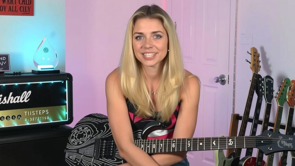 lexi rose - youtube guitarist
