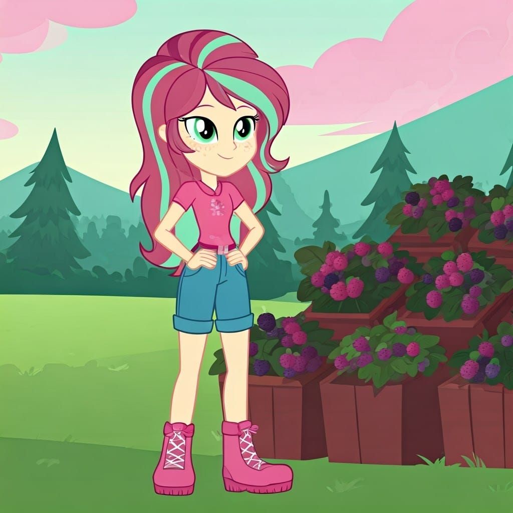 Human Sour Sweet on Berry Farm