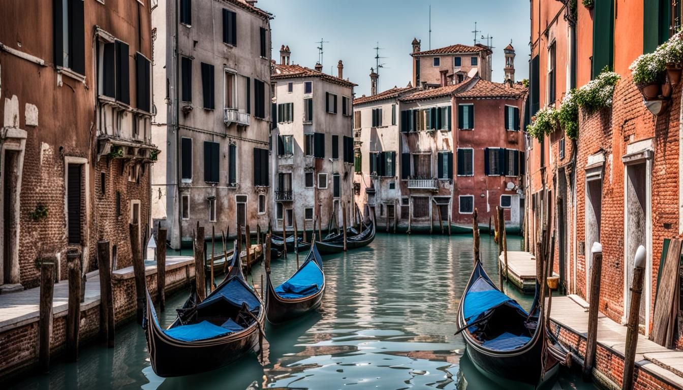 Venice Street Topography in Professional Photography