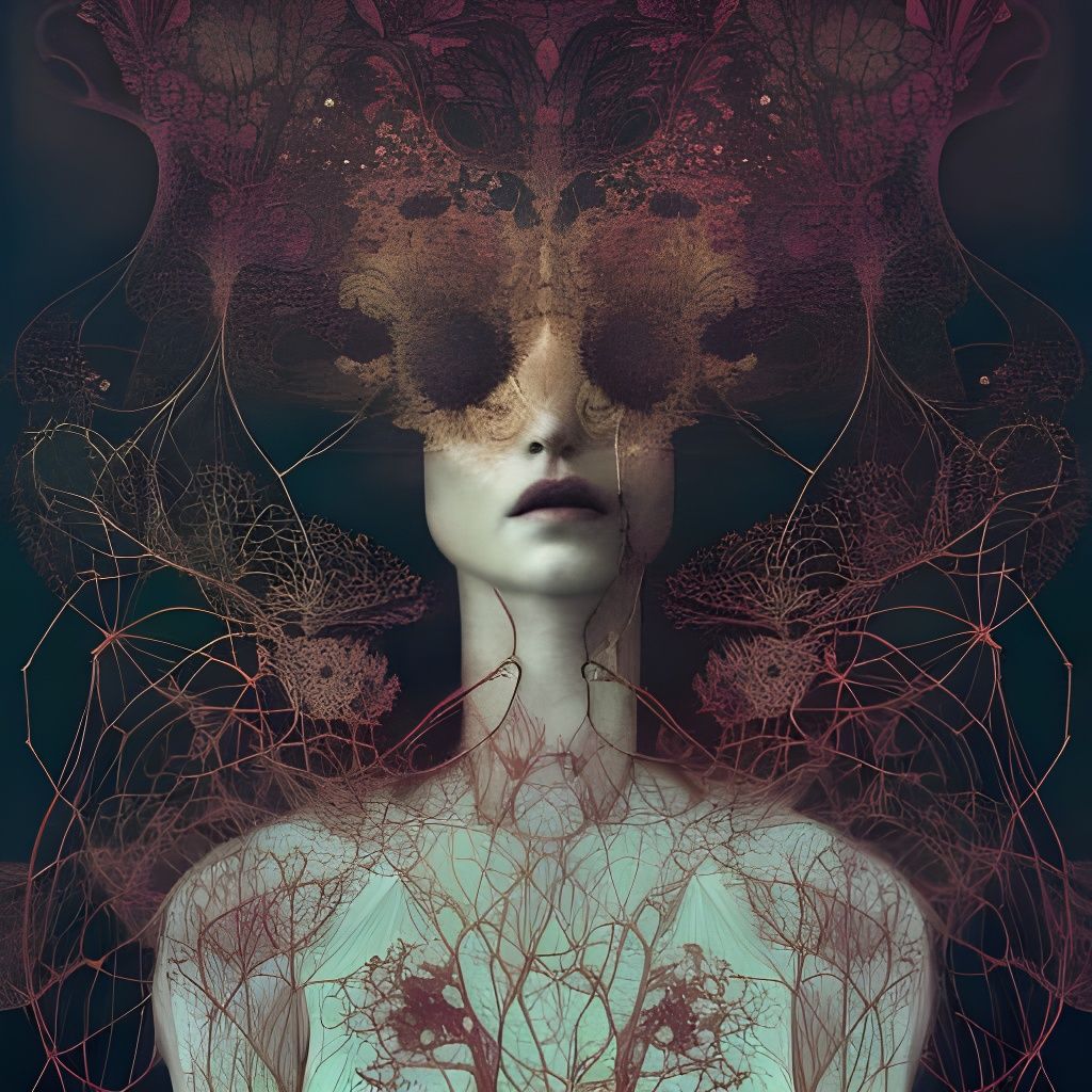 Surreal Ballerina Double Exposure Collage