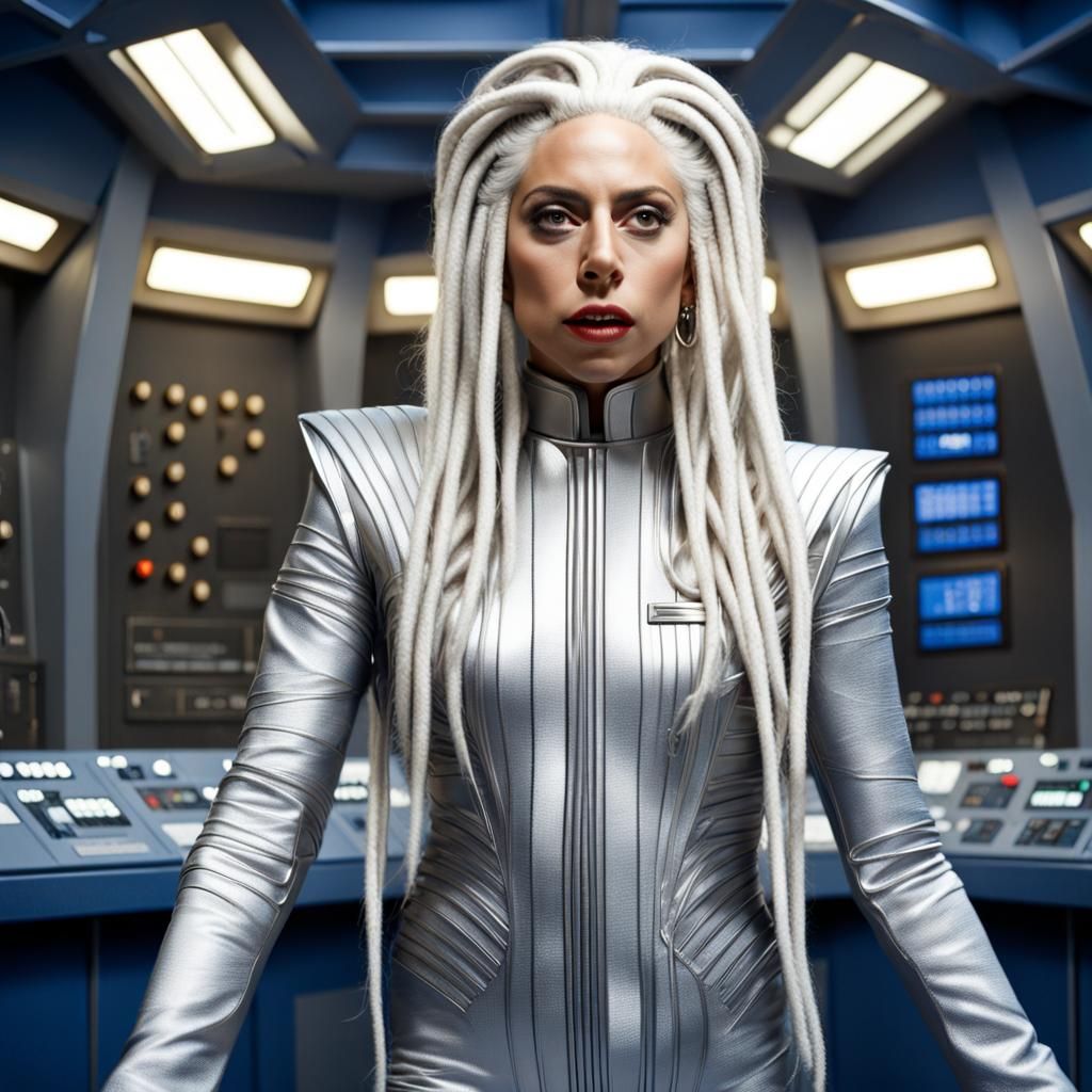 Lady Gaga as Doctor Who Companion