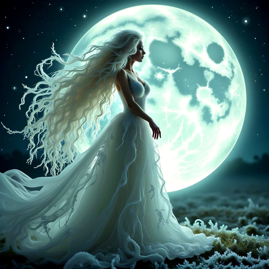 Moonlight silhouette