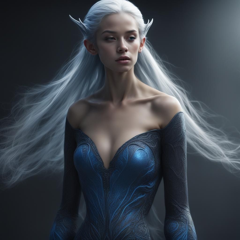 Realistic Dark Elf Drizzt Do'Urden Digital Art