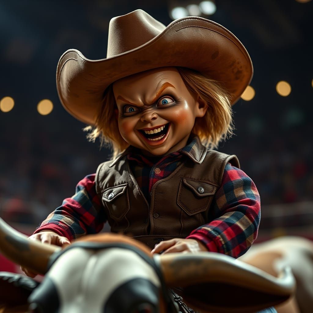 Chucky the Cowboy Doll Rides Again