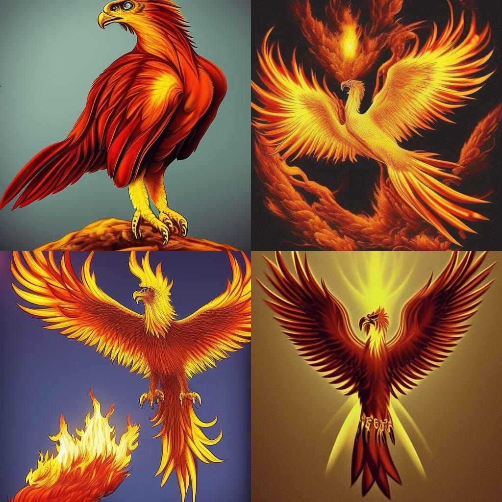 Fiery Phoenix: A Symbol of Rebirth
