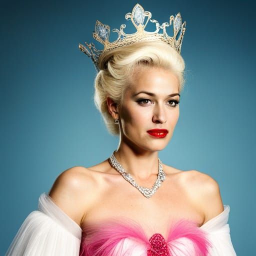 Gwen Stefani as a Royal Princess