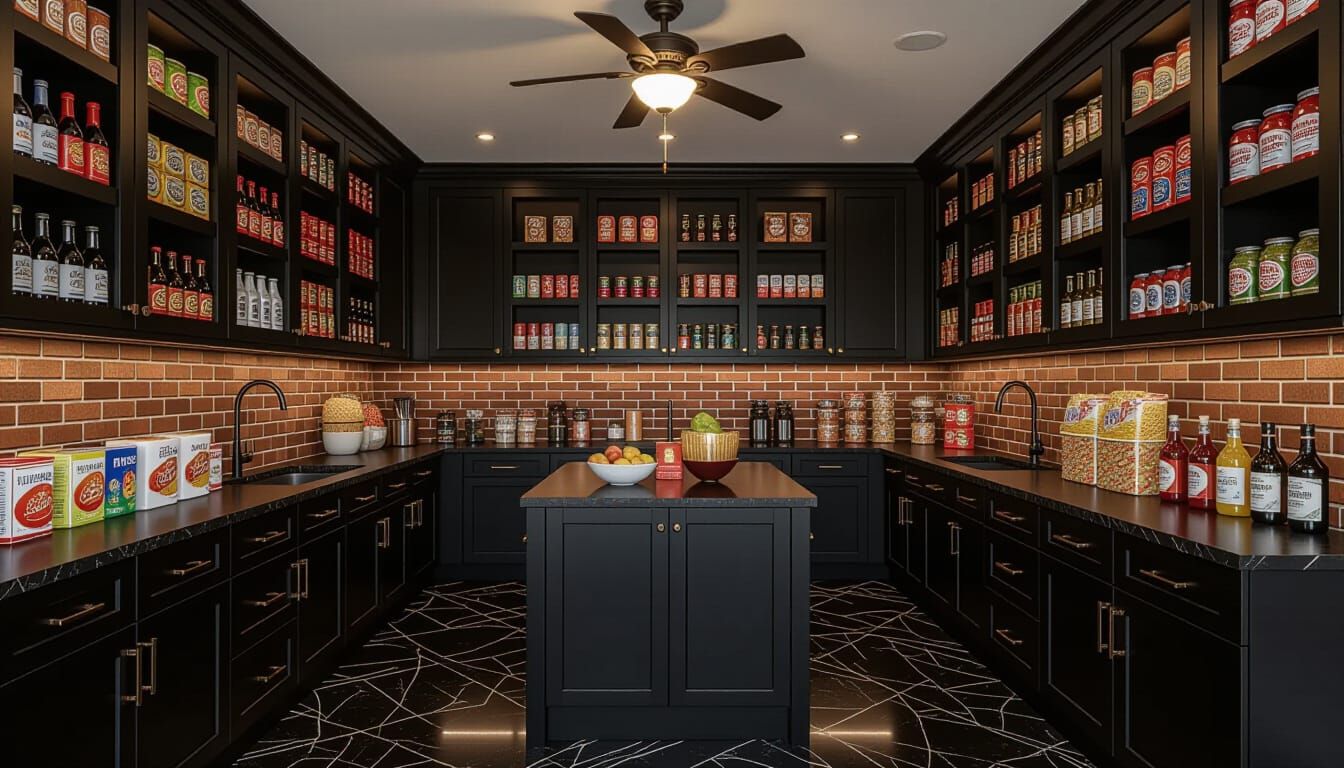 Victorian Storage Room with Diverse Goods